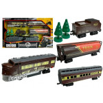 Vlak na batérie + koľajnice 350 cm